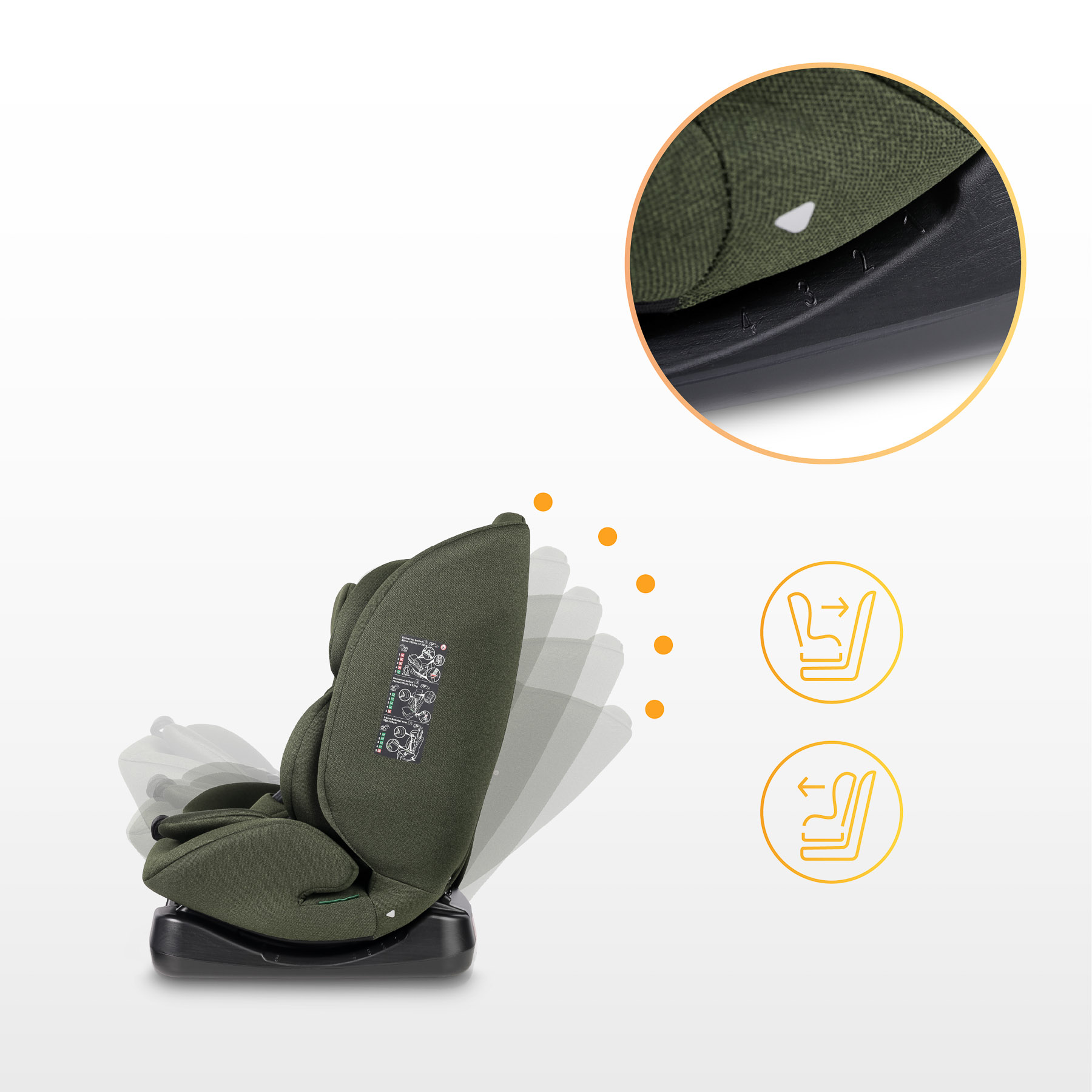 fotelik rwf przód/ tył mundi 